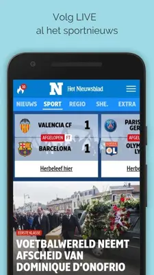 Nieuwsblad android App screenshot 3