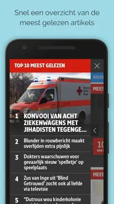 Nieuwsblad android App screenshot 1