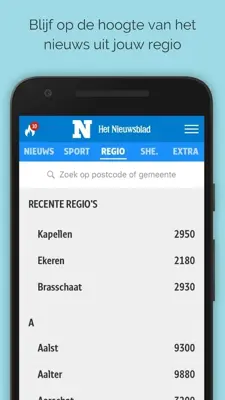 Nieuwsblad android App screenshot 2